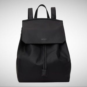 Matt & Nat Black Mumbai Vegan Backpack